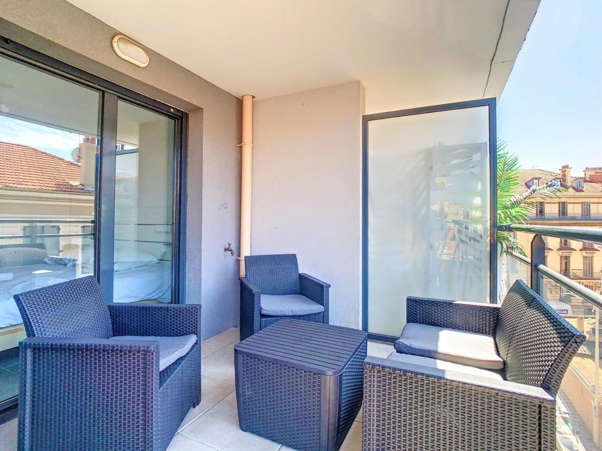 2P Cannes Centre-Ville Terrasse Eksteriør billede